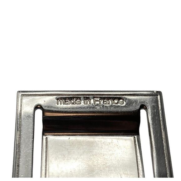 Louis Vuitton Silver Tone Pance Abie Money Clip - Picture 4 of 4